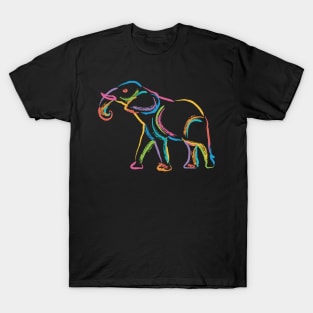 Rainbow Elephant T-Shirt